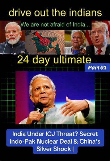 Part 01 / India Under ICJ Threat? Secret Indo-Pak Nuclear Deal & China's Silver Shock | #World News #unitedstates #uk #britain #germany