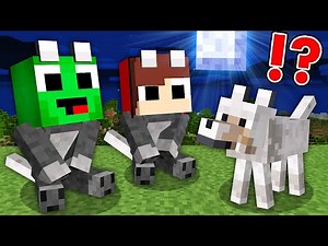 Mikey & JJ BITTEN By A WEREWOLF in Minecraft! (Maizen Mazien Mizen)