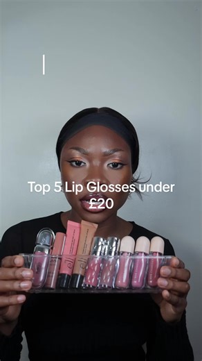 Top 5 Lipglosses @HNB Cosmetics Soft Silk Ultrashine Lip Gloss @Sephora UK @sephora @Sephora Collection Outrageous Plump Effect Lip Gloss @KIKO Milano 3D Hydra Lipgloss @NYX Professional Makeup @nyxcosmetics_uk Butter Gloss @elfcosmetics Glow Reviver Melting Lip Balm #lipglosses #gloss #lipcombo #blackgirlmakeup #ukblackgirlmakeup