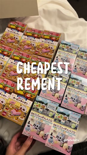 Replying to @KC | lifestyle vlogs i would like to dedicate this video to KC as she hounded me to get this video posted 🫡 HAHAHA jokes aside ive been busy bc ive got a job now 🤪 #rement #rements #rementjapan #rementcollection #rementtoys #fypシ゚ #japan #tokyo #cheap #deal #rrcherrypie #miniatures #japanese #cute #guide