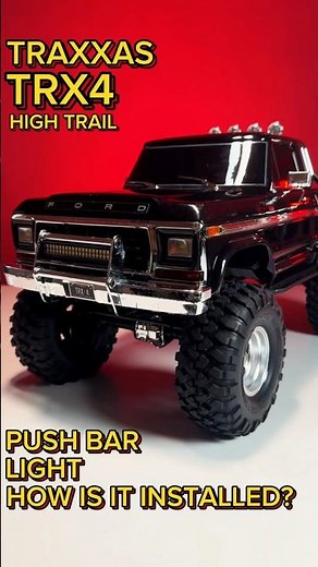 See how I mounted the Traxxas 8088 LED Light Bar on my TRX4 F150 High Trail!