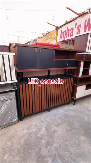 Agha Furniture: High-Quality LED Consoles