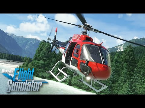 Cowansim H125 - FIrst Look Review & AvAngel's First Heli Cross Country! - MSFS
