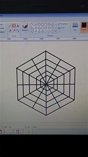 create logo design. on Ms paint. on window 7.learning for everyone...