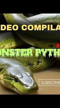 Monster Python | AI Video Compilation Part 2 #snake #wildanimal #wildforest #amazon