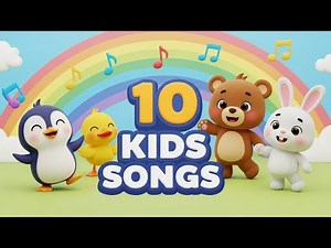 Baby&Toddler Nursery Rhymes–10 Songs in a Row | Animated Video |10 Song Collection |#儿歌#canción#동요