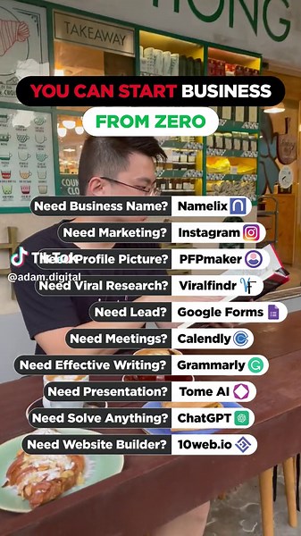 Starting a Business with Zero Dollar | Adam Digital