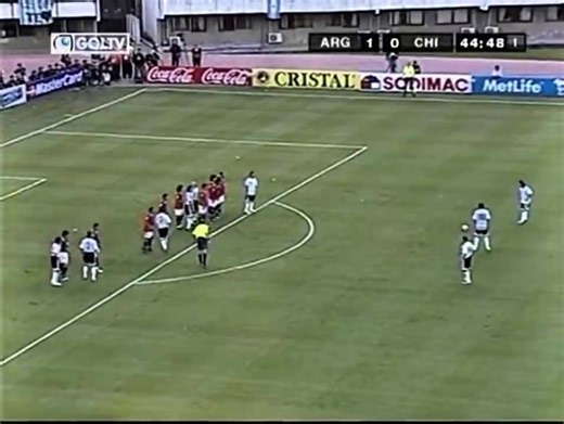 194K views · 6.1K reactions | #OnThisDay in 2007, Riquelme scored two free kick goals for Argentina in their 2-0 win vs. Chile.  | Nostalgia Futbolera | Facebook