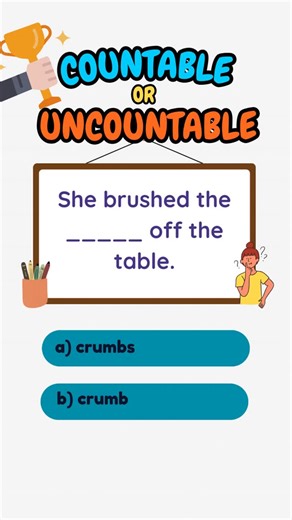 EnglishMasteryHub.Com on Instagram: "Countable vs Uncountable Nouns 🧠✨ Learn the difference between countable and uncountable nouns, avoid common mistakes, and use them confidently in real-life English. Perfect for everyday English, IELTS, and TOEFL preparation. 🎓 Free Grammar Courses: 👉 https://englishmasteryhub.com/courses/ #EnglishGrammar #LearnEnglish #CountableNouns #IELTSPreparation #TOEFLPreparation"