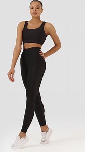 Superstacky dames sport legging - Yoga legging - Fitness legging - V Band - Kleur... | bol.com