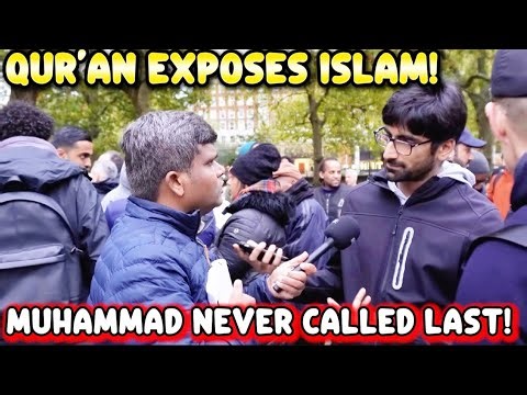 Arul at Speaker’s Corner: The Qur’an Never Says Muhammad Is the Last Prophet!