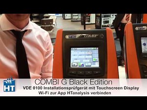 VDE 0100 Multifunktions Installationstester HT Combi G3 Analysator für Netz Wärmebildkamera