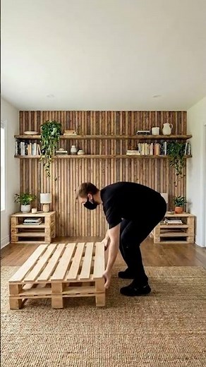 Building a Wooden Pallet Bed & Platform from Scratch #engineering