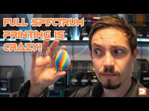 Full Spectrum 3D Printing is Crazy!