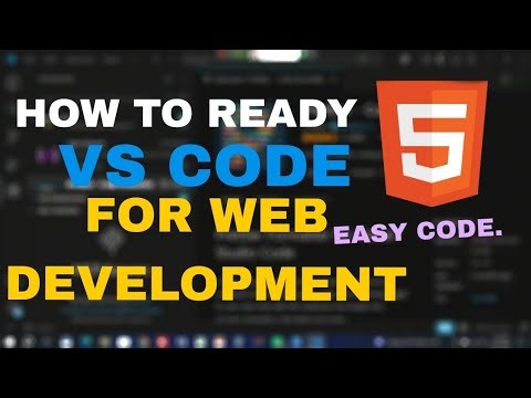 How to ready VS code for Web Development | Easy & Simple | Shahadat Code