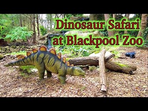 Dinosaur Safari at BLACKPOOL ZOO | England UK | 4K 60 FPS | NeoTravel