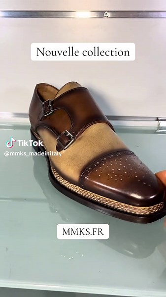 Cuir véritable fabriqué en Italie pour chaussures élégantes