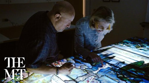 A New Home for the Tiffany Garden Landscape Window | Deborah Hinton