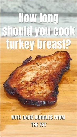 Cooking test ep.28 | how long should you cook turkey breast? #shorts