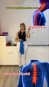 26K views · 233 reactions | If you have osteochondrosis or kyphosis, this simple exercise can help improve your posture and relieve pain! Try it daily and feel the difference. For more tips, visit my website: www.verginiacenter.com #Osteochondrosis #Kyphosis #PostureCorrection #SpineHealth #BackPainRelief #Physiotherapy #HealthySpine #VerginiaCenter #Wellness | Verginia Center | Facebook