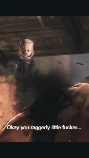 Mask Slaps: “You and Your Big Mouth”🧸🦖 #horrogames #gamingshorts #splatterhouse