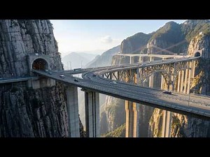 How China Built an Impossible Highway Along Vertical Cliffs (Full Process)