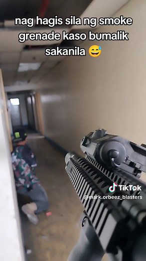 Gel Blaster Game: Smoke Grenade Fail and Fun Moments