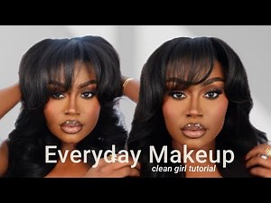 my detailed everyday makeup routine for brown girls | step by step & beginner friendly