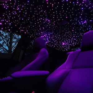 Pose de Ciel Étoilé Voiture en Fibre Optique - Driving Custom