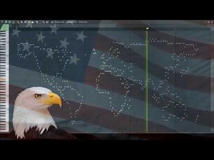 Musical World Map - U.S.A. Edition