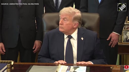 #WATCH | On how long he is willing to wait until he gets a response from Iran, US President Donald Trump says, "Don't rush me... I have been doing this for 6 weeks. Their military is totally defeated... They have boats running around with guns in them; we will take them out, too, when we see them. Their Navy and Air Force are gone. Their anti-aircraft is gone... Their leaders are all gone. Part of the problem is that they have lost their leadership, and they are fighting like cats and dogs. So w