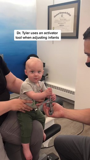 Gentle Baby Chiropractic Adjustments with Activator Tool