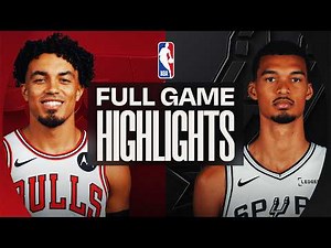 BULLS at SPURS | FULL GAME HIGHLIGHTS | March 30, 2026