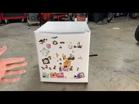 Mini fridge repair - fresh off the curb