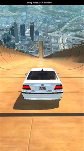 BMW vs Mega Ramp - BeamNG.Drive