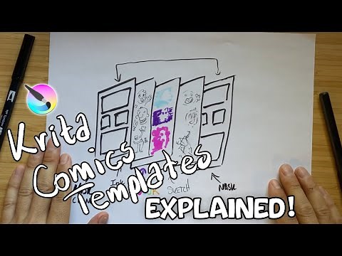 Understanding the Krita Comics Template