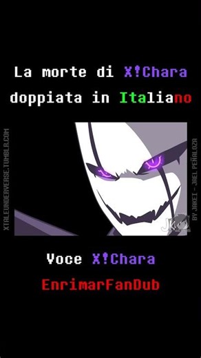 La morte di X!Chara in Underverse IN ITALIANO #undertale #undertaleau #underverse #fandub