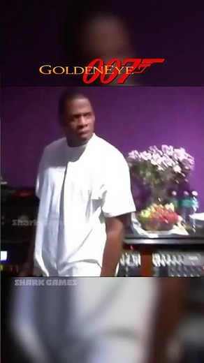 Jay-Z discovers the GoldenEye 007 pause music #goldeneye64 #goldeneye007 #gaming