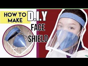 How to make a face shield |DIY face shield|自製防飛沫面罩｜製作過程分享￼