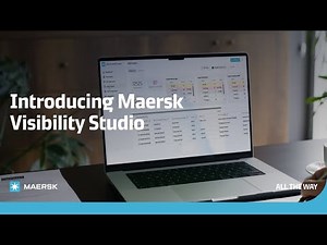 Maersk Visibility Studio: Smarter logistics with real-time data