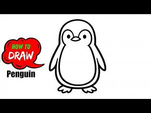 How to Draw a Penguin Step-by-Step 🐧 Realistic Emperor Penguin & Cartoon Styles (Beginner Friendly)