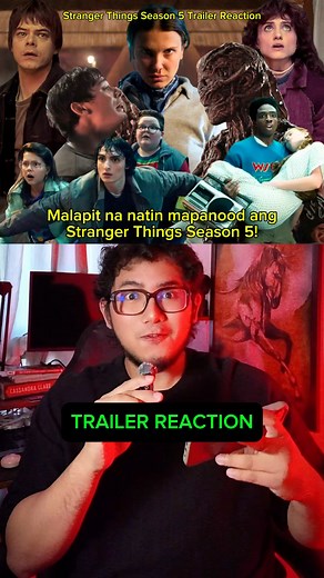 Stranger Things 5 Trailer Reaction. Grabe yung scene ni Will at Vecna! May mamamatay kaya sa season na ito? Nakakaexcite na nakakakaba! Panonoorin mo ba ito? #StrangerThings5 #StrangerThings #trailerreaction #netflixseries #Netflixrecommendations #vecna #HorrorSeries #MustWatch #whattowatch | Jezreel Ely