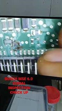 BOSCH MSE 6.0 - Visual Inspection