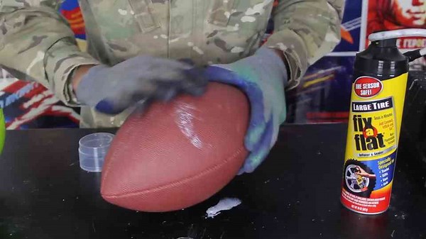 How to repair a sports ball using Fix-a-Flat in minutes