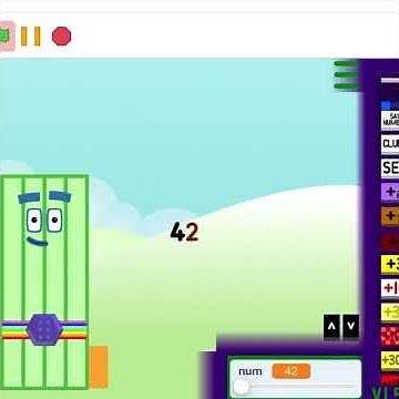 Numberblock Generator #numberblocks #mathlinkcubesnumberblock #blockuniverse ‪@Numberblocks‬