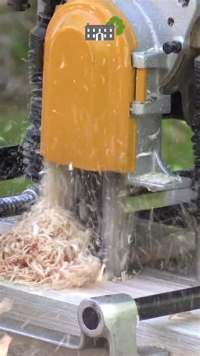 Chain Mortiser at Work