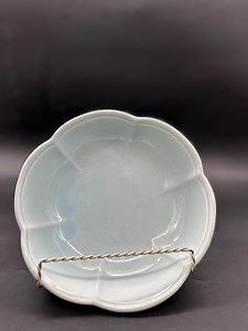 Vintage Mccoy USA 7528 Pottery Bowl Light Blue Turquoise Scalloped - Etsy