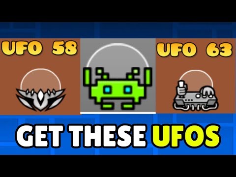How To Get UFO 56, 57 & 63 In Geometry Dash (2025) - Full Guide