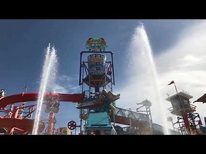 Slow Motion: - World’s Biggest Splash Tipping Bucket at Cowabunga Bay