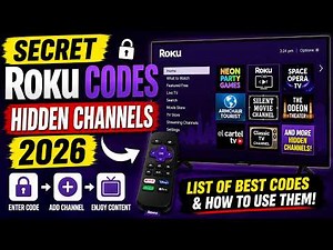 List of Hidden Roku Channels Codes & How to Use Them [2026]